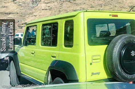 2023 Suzuki Jimny 4-Door Spied Completely Undisguised In India | Carscoops