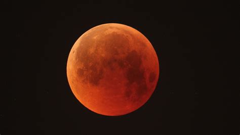 Photo: A total lunar eclipse that occurred in July of 2018 | ESO