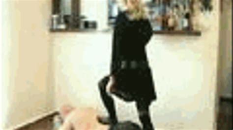 UNDER SHOES CLIP STORE Miss Chris Boots Trample HOT VIDEO