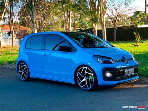 Vw Up Tsi Rebaixado Rodas Volcano Mark Aro