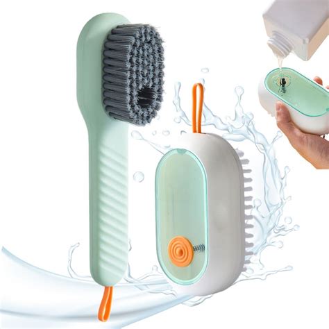 Amazon Pcs Multifunctional Shoe Brush With Soap Dispenser Liquid