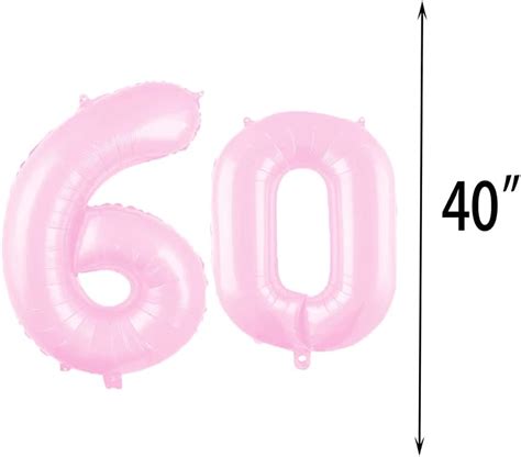 Buy Sweet 60th Birthday Balloon 60th Birthday Decorations Happy 60th Birthday Party Supplies