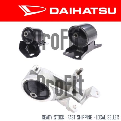 Perodua Kenari Kelisa Manual 850cc 1000cc Daihatsu Engine Mounting Set