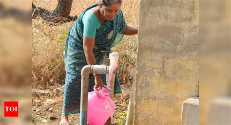 Water Shortage In Maharashtra Severe Water Shortage Affects Hamlets In