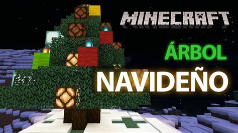 CÓMO HACER UN ÁRBOL DE NAVIDAD EN MINECRAFT YouTube