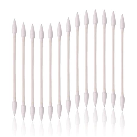 Cotton Swabs Double Tipped Cotton Buds With Paper Stick 4 Packs Of