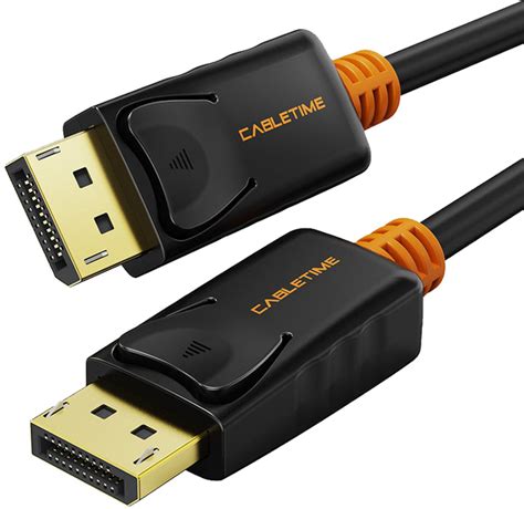 Cabletime Displayport V K Hz K Hz Black