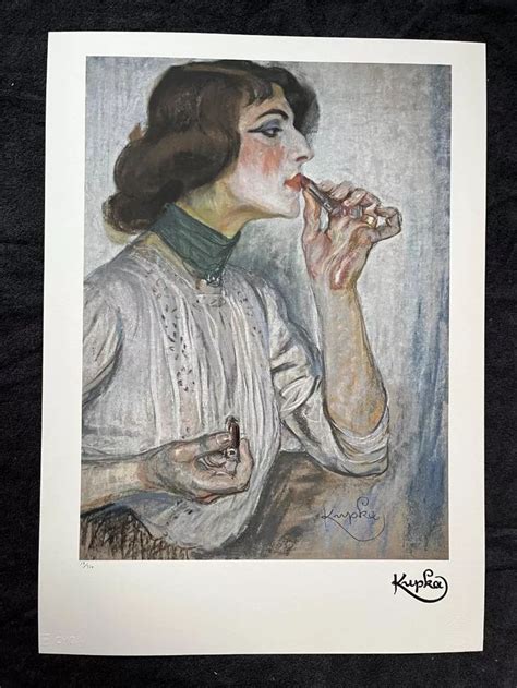 Franti Ek Kupka S Certifik Tem Aukro Portrait Femme