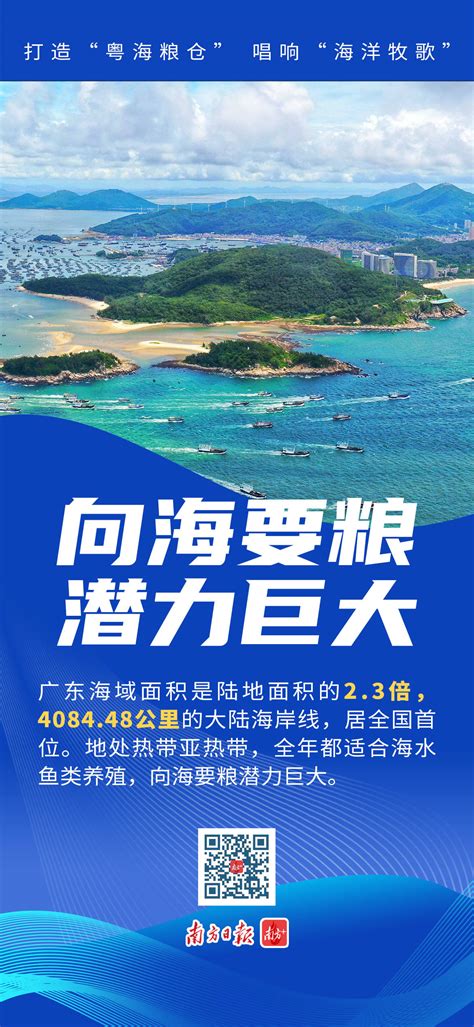 打造“粤海粮仓” ，唱响“海洋牧歌”｜六图微评发展广东省刘玉洁