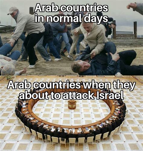 Israel, uniting Arab countries since 1948 : r/HistoryMemes