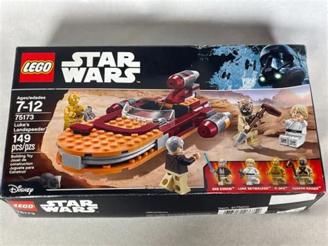 LEGO STAR WARS 75173 Lukes Landspeeder Obi Wan Kenobi C 3PO Tusken