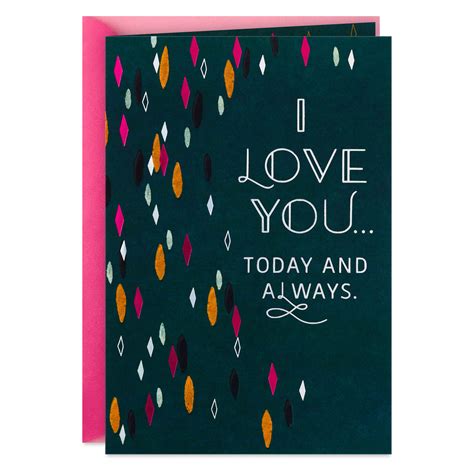 Love You Today And Always Birthday Card For Her Greeting Cards Hallmark