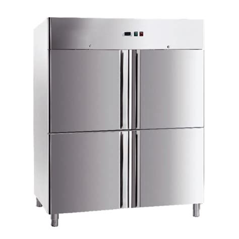 ARMARIO DE 4 PUERTAS ACERO INOX DE REFRIGERACIÓN SERIE AMERICANA