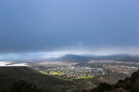 Valley of Desolation Viewpoint, View of the City of Graaff Reinet ...