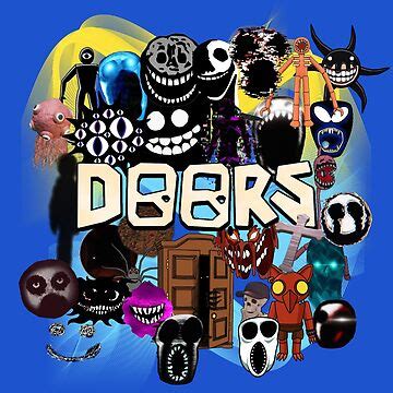 "Doors All the Entities New Doors Game Update" Kids T-Shirt for Sale by ...