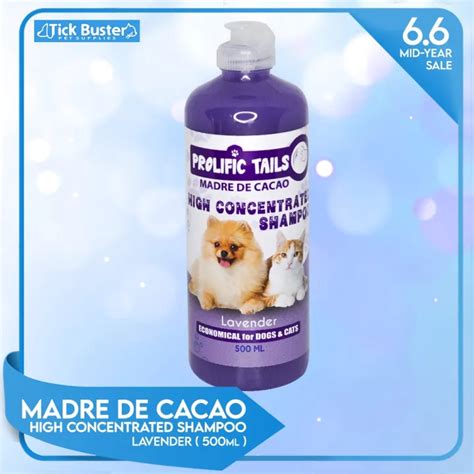 Tbs Prolific Tails Madre De Cacao Shampoo Ml Lavender Scent Anti