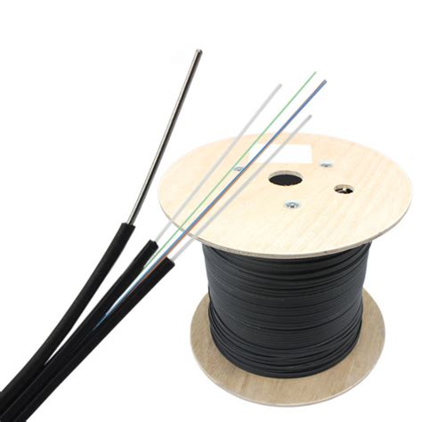 FTTH 1 2 4 Core GJYXFCH G657A1 Fiber Optic Drop Cable Indoor Outdoor