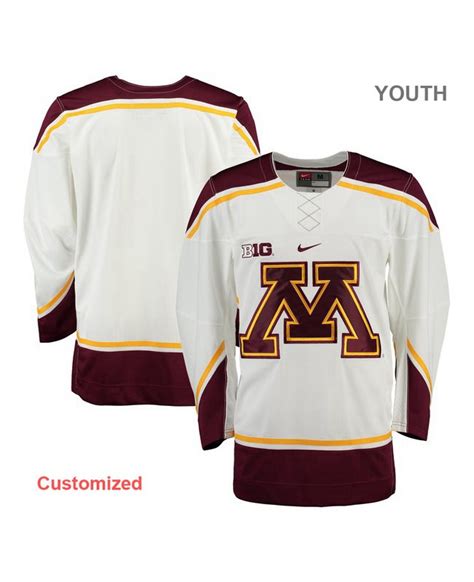 Custom Minnesota Golden Gophers Hockey Jerseys,Customized Minnesota ...