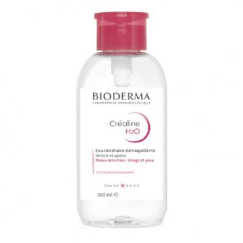 Bioderma créaline H2o eau micellaire démaquillante 500ml Pharmacie de