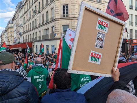 Stotine građana na protestu u Parizu Zaustavite genocid u Gazi