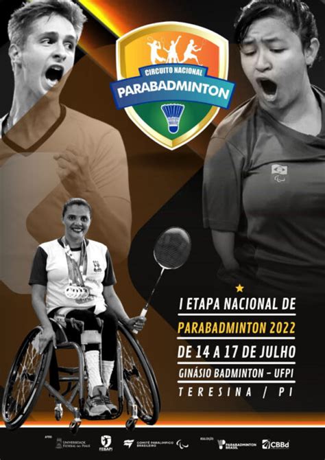 I Etapa do Circuito Nacional de Parabadminton será realizada em