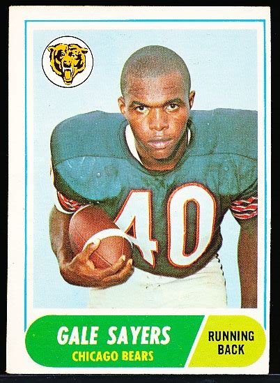 Lot Detail Topps Football Gale Sayers Bears