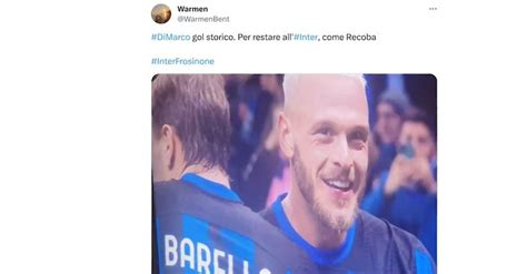 Inter Frosinone Leurogol Di Dimarco Fa Impazzire I Social Le