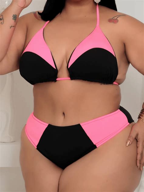 PLUS SIZE BIKINIS BEACH SET WITH PADS LAUNCH SOPHIA BIKINI For