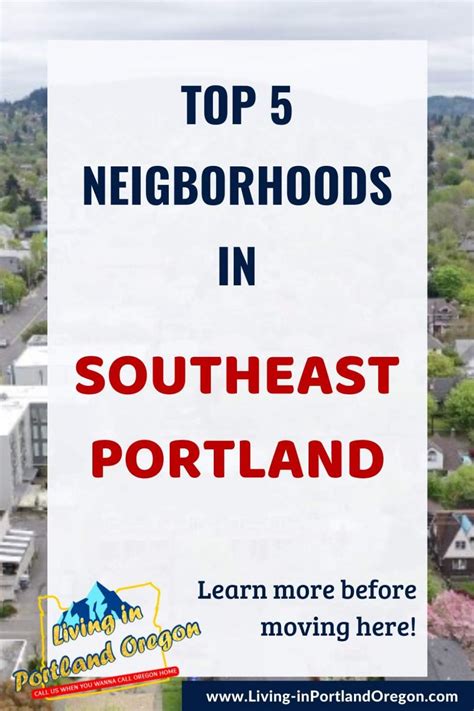 Top 5 Neighborhoods In Southeast Portland Oregon Living In Portland