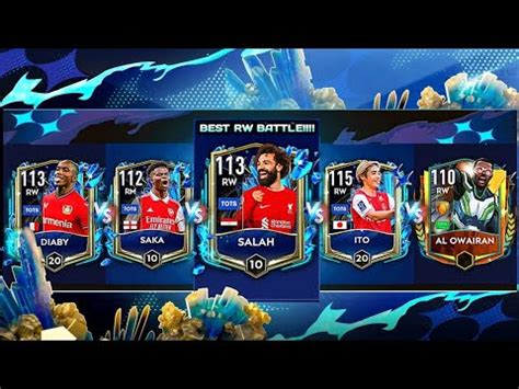 Is Salah The Best Rw Or Ito Or Who S The Best Rw Fifa Mobile