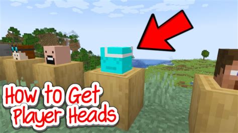 How To Get Player Heads On Minecraft Java 120 Youtube