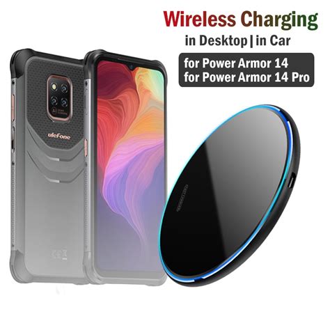 10w Fast Qi Wireless Charging For Ulefone Power Armor 14 Pro Wireless