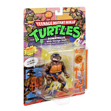 Teenage Mutant Ninja Turtles Classic Storage Shell Action Figure 4 Pack