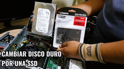 Haz Tu Pc MÁs Veloz Cambiar Disco Duro Por Una Ssd Lenovo Thinkcentre M710s Sff Youtube