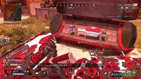 Apex Legends マルのエーペックスレジェンズ 本気で一番苦手なジブラルタル様でチャンピオンをとった試合 味方のナイスサポートもあり