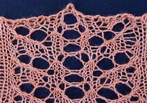 Crocus A Lace Knitting Stitch Pattern String Geekery