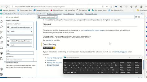 A Y Visual Studio Code Web Extensions Github Pull Request Create Pull
