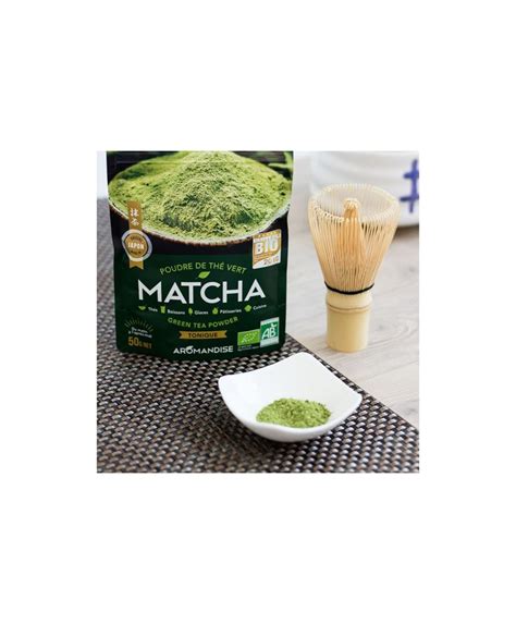 Thé vert bio Matcha en poudre 100 g