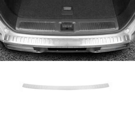 For Infiniti QX60 2022 2023 Silver Steel Outer Rear Bumper Protector