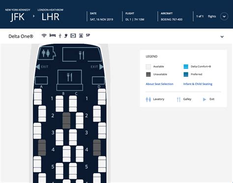 Delta 767 400 Seat Map Maping Resources