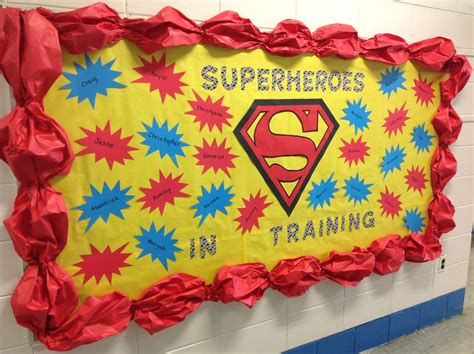 Superhero Bulletin Board Printables