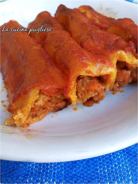 Cannelloni Di Carne Al Forno La Cucina Pugliese