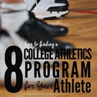 8 Tips to Finding a College Athletics Program for Your Athlete