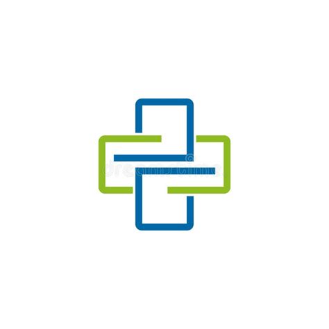 Medical Logo Design with Using Cross Icon Template Stock Vector ...