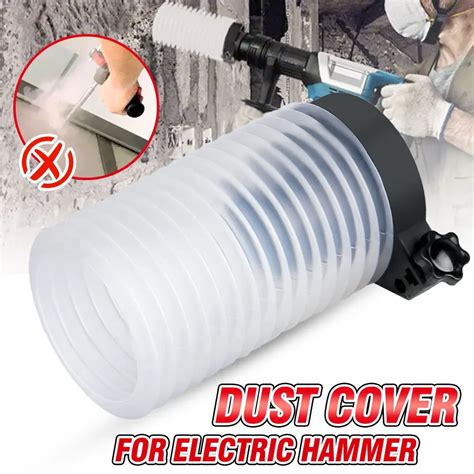 Rubber Impact Drill Dust Collector Cover White Rubber Electric Hammer