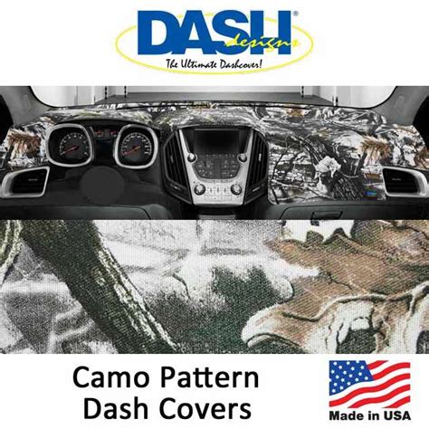 Dash Designs Camo Dash Covers