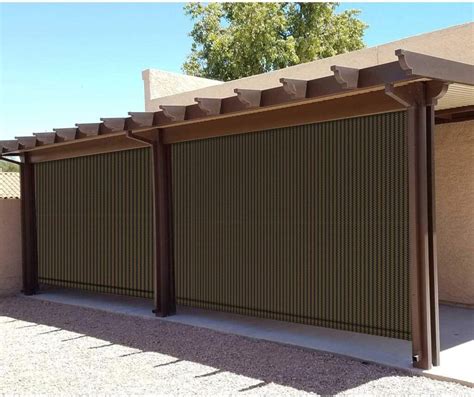 8 Stunning Designs Of Motorized Shades For Outdoor Patio