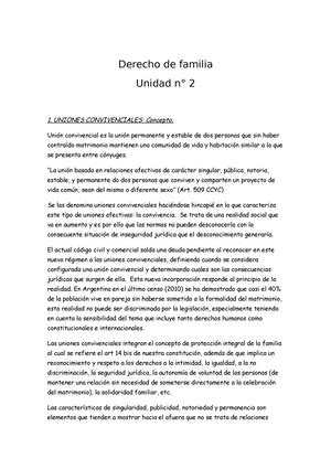 Unidad Lll Derecho De Familia Unidad N Acciones De Filiaci N