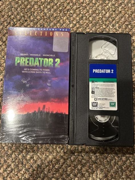 Predator Vhs Danny Glover Gary Busey Alien Scifi Action