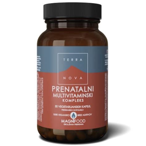 TerraNova Prenatalni Multivitaminski Kompleks 50 Kapsula